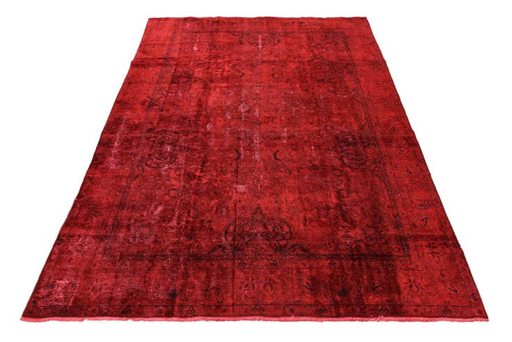 Detail image of 9' x 12' 7 Hand Knotted Ultra Vintage Persian Wool Rug