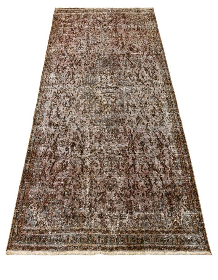 Detail image of 7' x 9' 9  Hand Knotted Ultra Vintage Persian Wool Rug