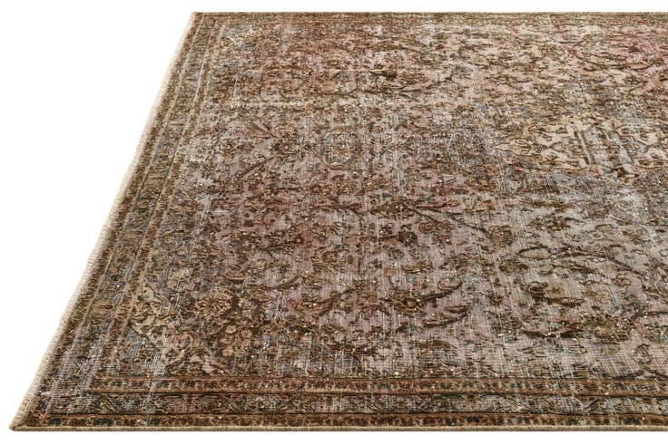 Detail image of 7' x 9' 9 Hand Knotted Ultra Vintage Persian Wool Rug