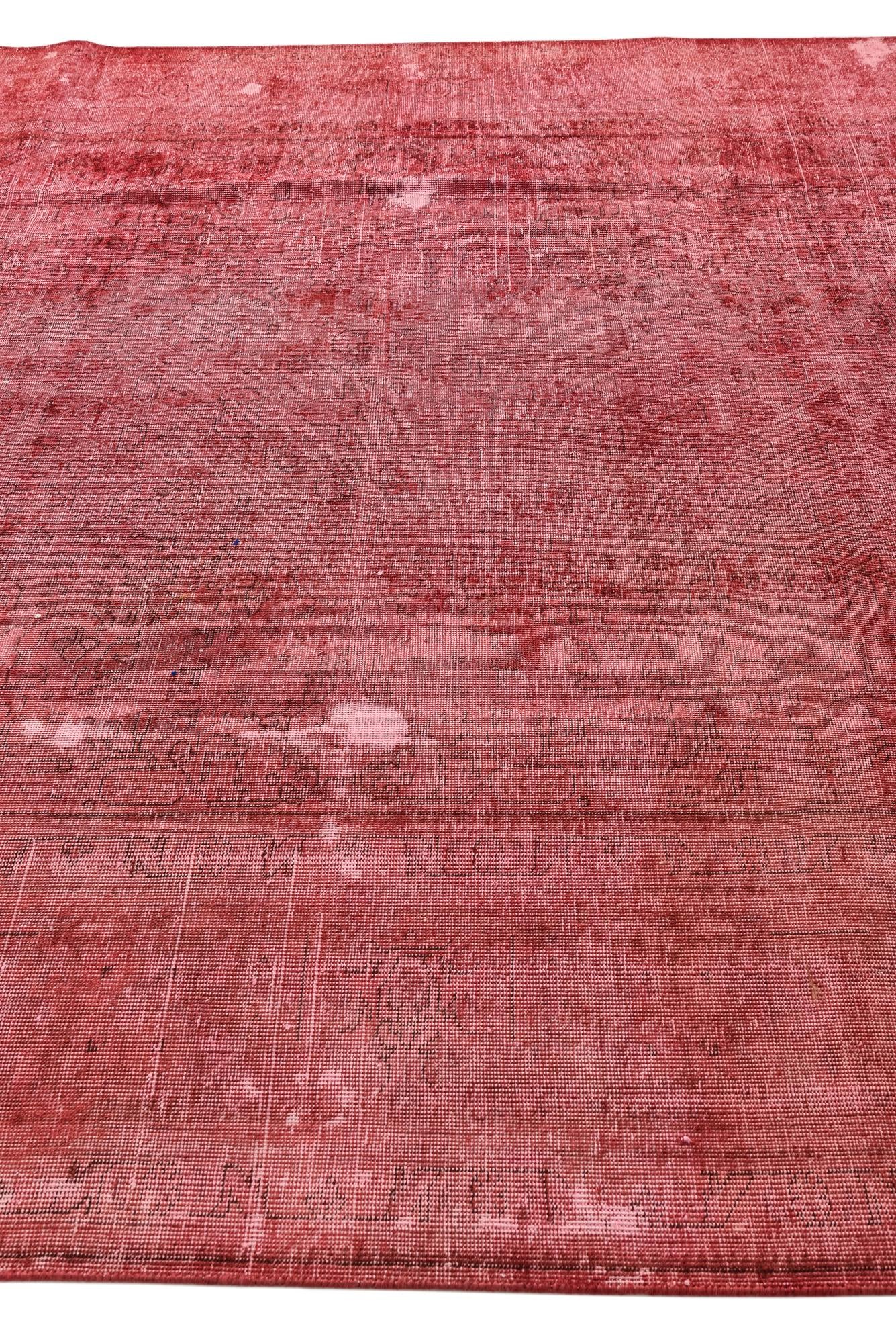8' 1 x 11' 2 Hand Knotted Ultra Vintage Persian Wool Rug