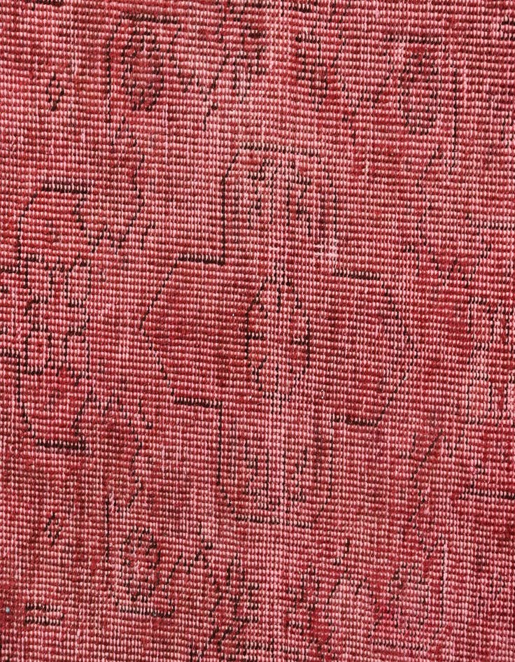 Detail image of 8' 1 x 11' 2  Hand Knotted Ultra Vintage Persian Wool Rug