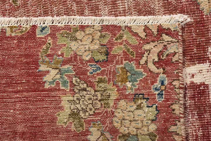 5' 3 x 7' 10 Hand Knotted Ultra Vintage Persian Wool Rug