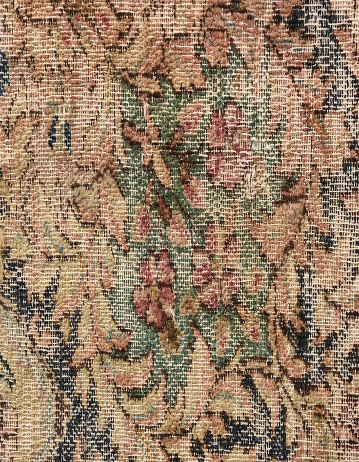 Detail image of 5' 3 x 7' 10  Hand Knotted Ultra Vintage Persian Wool Rug