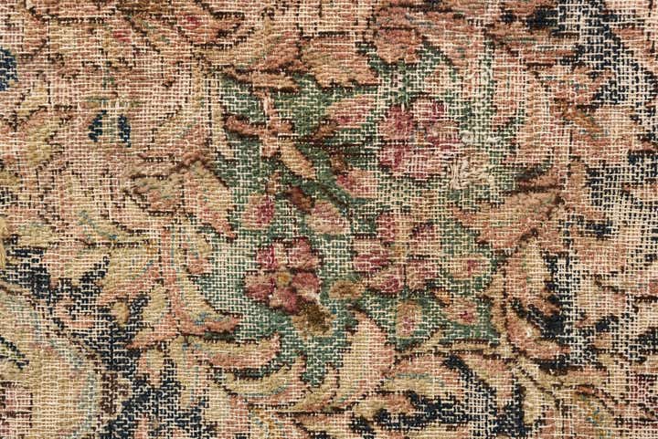 5' 3 x 7' 10 Hand Knotted Ultra Vintage Persian Wool Rug