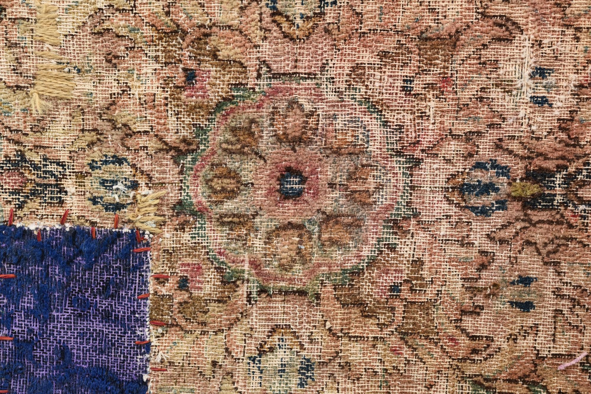 5' 3 x 7' 10 Hand Knotted Ultra Vintage Persian Wool Rug