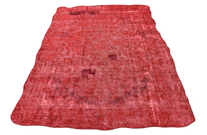 7' 7 x 10' 9 Hand Knotted Ultra Vintage Persian Wool Rug