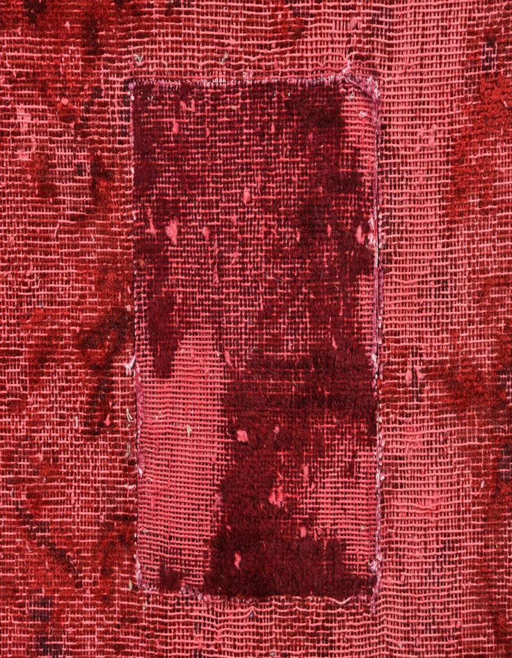 Detail image of 7' 7 x 10' 9  Hand Knotted Ultra Vintage Persian Wool Rug