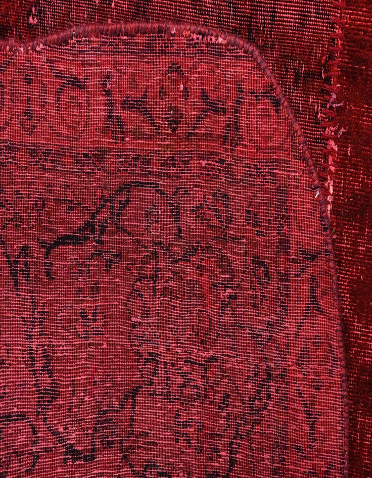 Detail image of 8' x 12' 4  Hand Knotted Ultra Vintage Persian Wool Rug