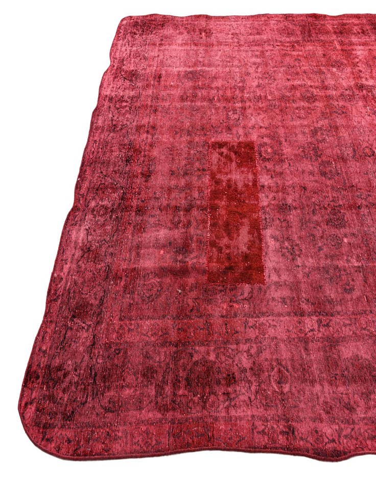 Detail image of 8' x 12' 4  Hand Knotted Ultra Vintage Persian Wool Rug