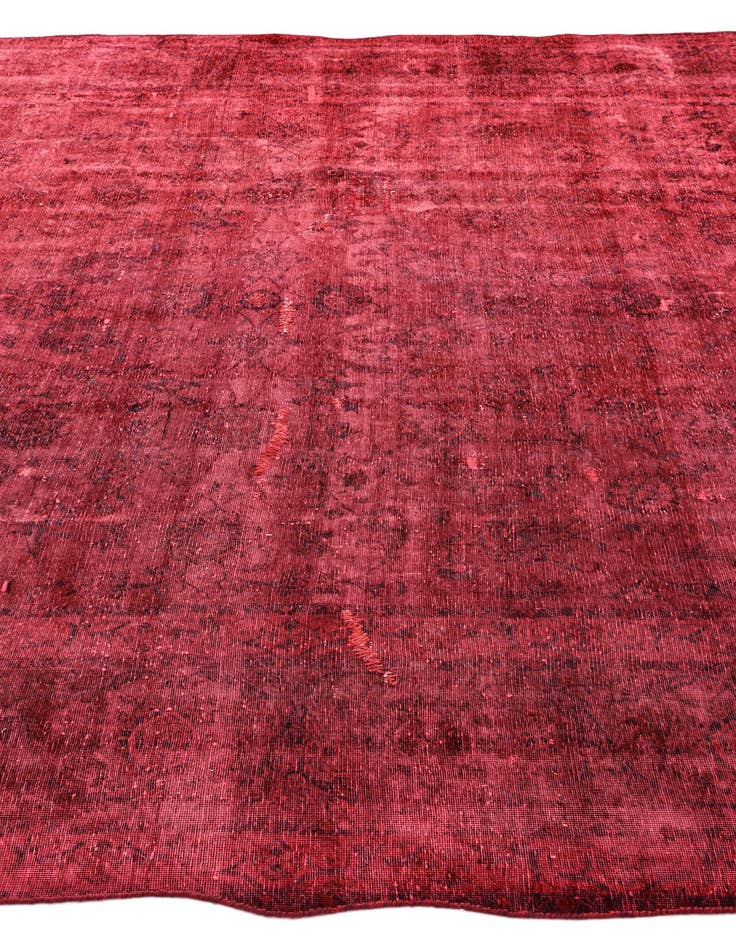 Detail image of 8' x 12' 4  Hand Knotted Ultra Vintage Persian Wool Rug