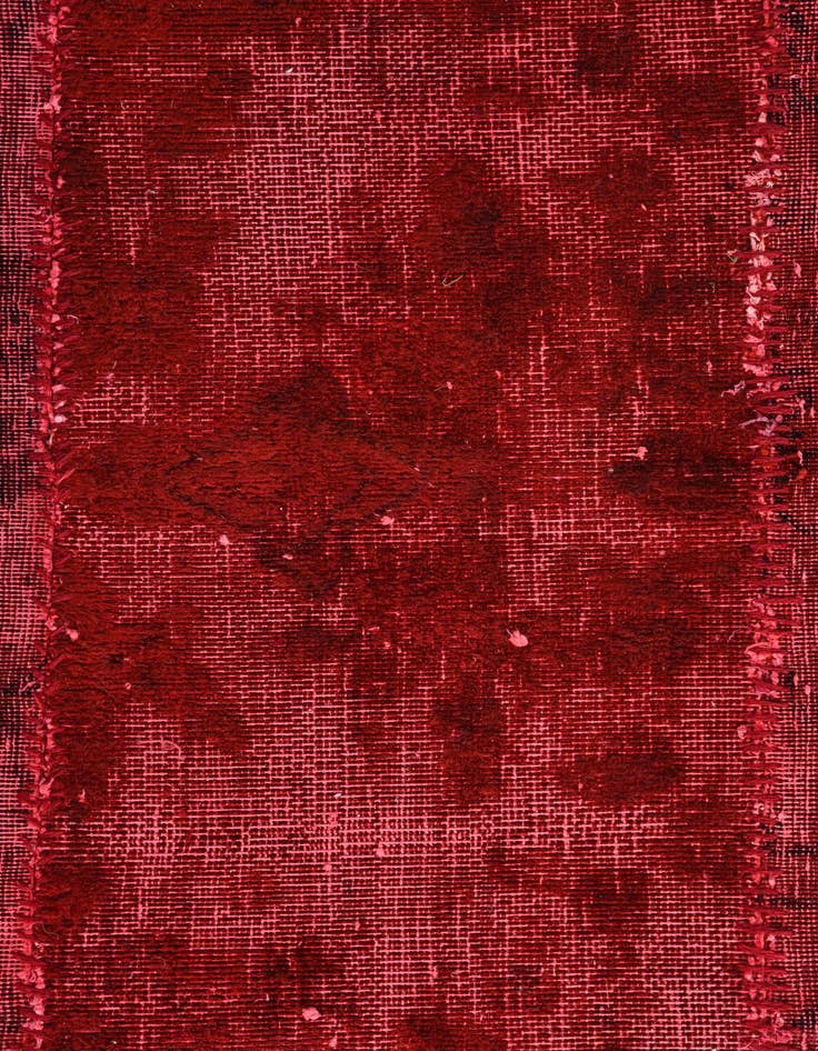 Detail image of 8' x 12' 4  Hand Knotted Ultra Vintage Persian Wool Rug