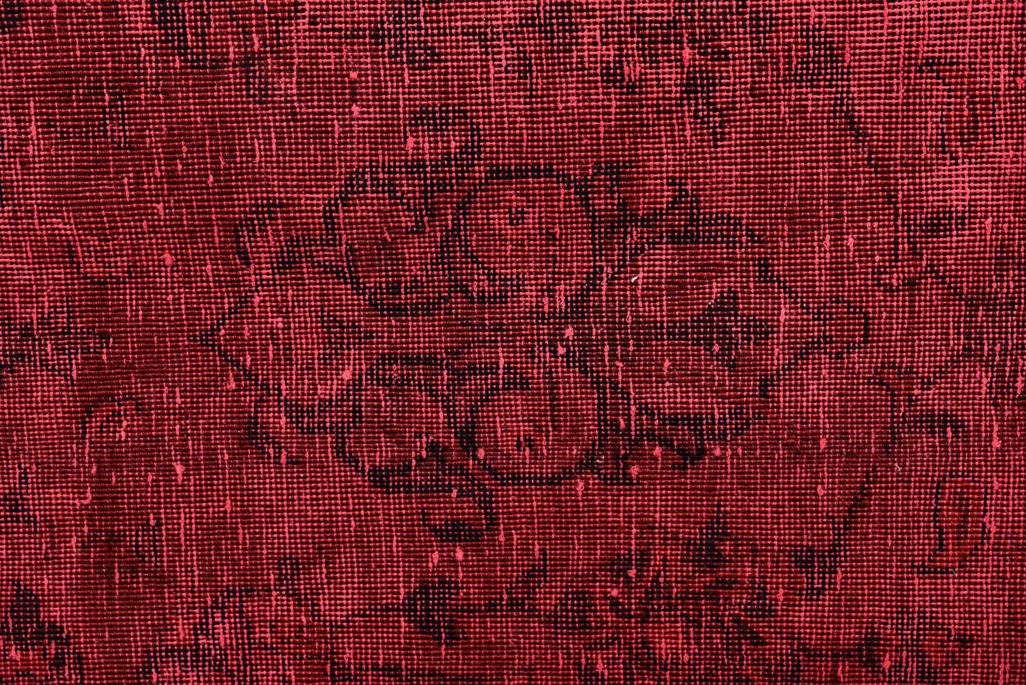 8' x 12' 4 Hand Knotted Ultra Vintage Persian Wool Rug