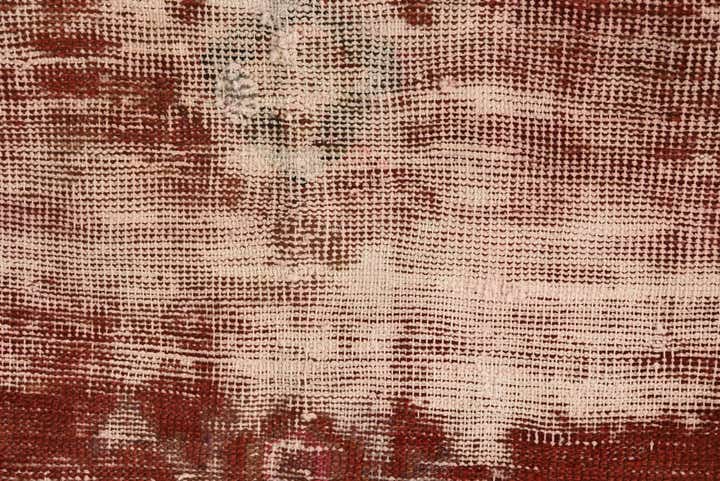 4' 1 x 6' 9 Hand Knotted Ultra Vintage Persian Wool Rug