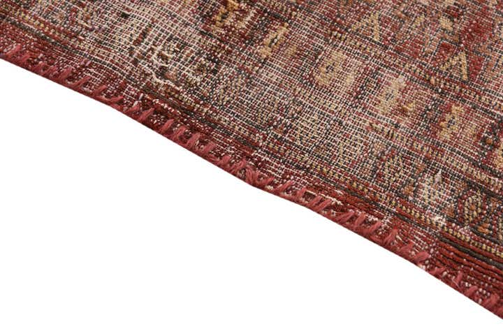 4' 2 x 5' 10 Hand Knotted Ultra Vintage Persian Wool Rug
