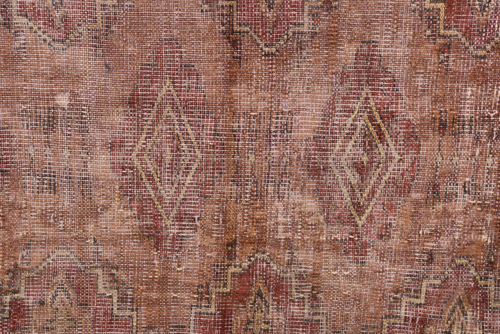 4' 2 x 5' 10 Hand Knotted Ultra Vintage Persian Wool Rug
