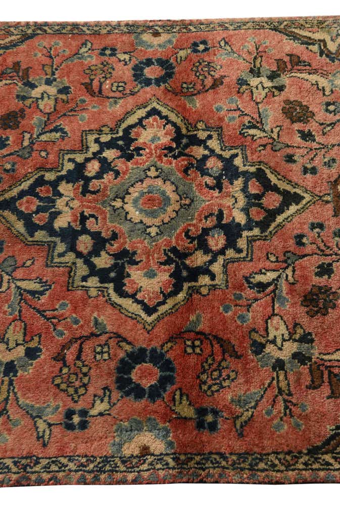 3' 5 x 5' 8 Hand Knotted Ultra Vintage Persian Wool Rug
