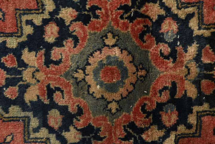 3' 5 x 5' 8 Hand Knotted Ultra Vintage Persian Wool Rug