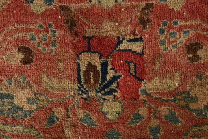 3' 5 x 5' 8 Hand Knotted Ultra Vintage Persian Wool Rug