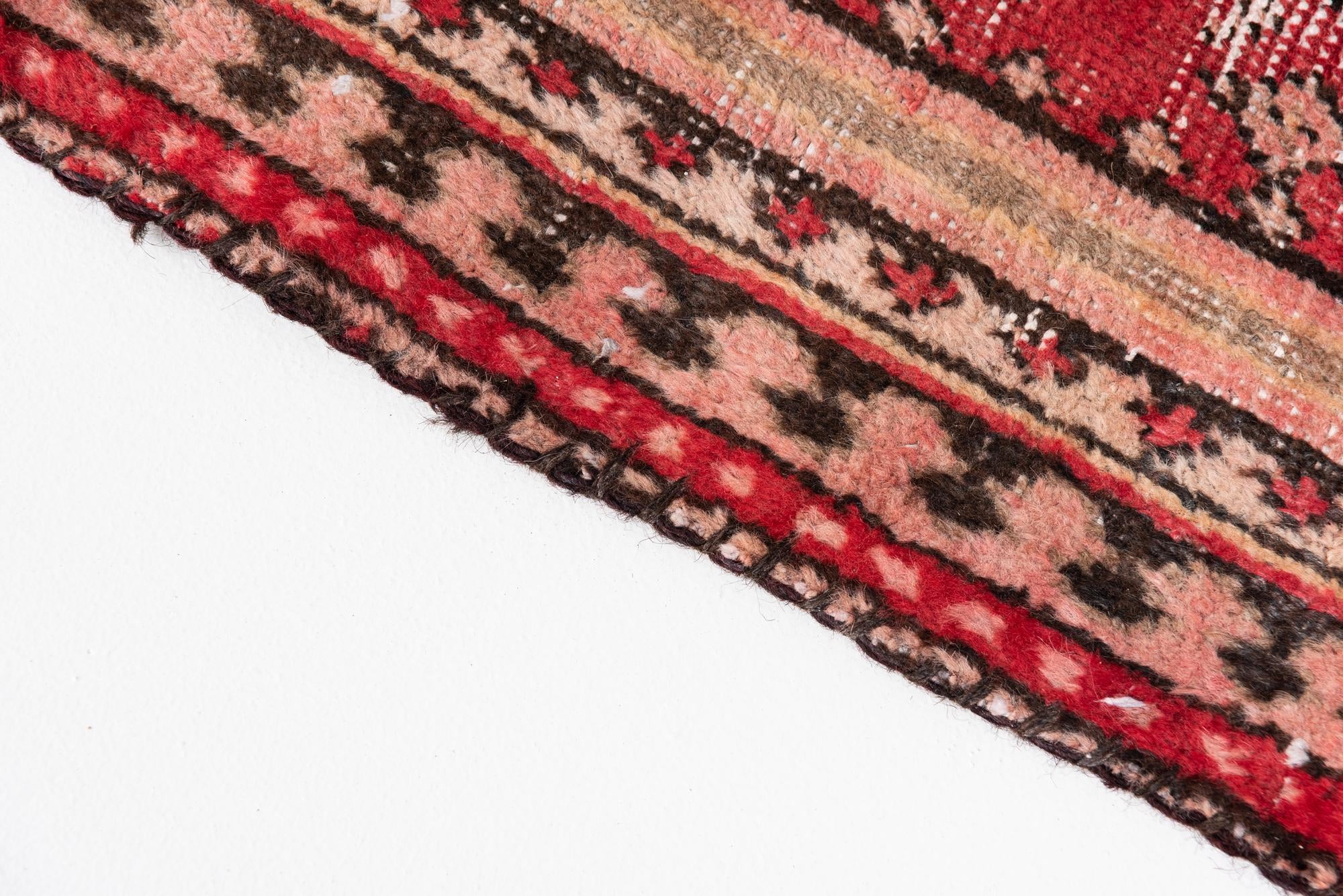 3' 3 x 5' 4 Hand Knotted Ultra Vintage Persian Wool Rug