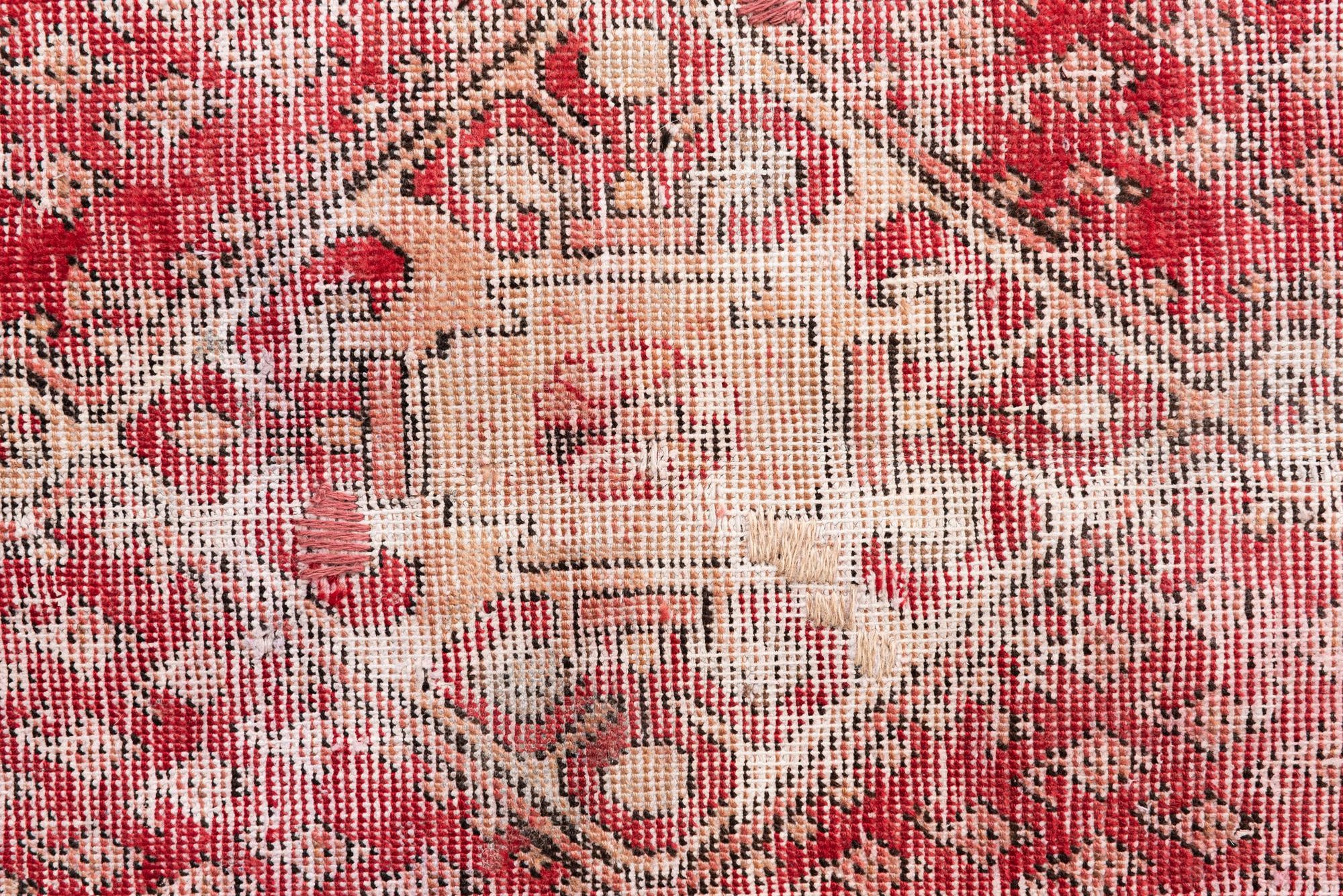 3' 3 x 5' 4 Hand Knotted Ultra Vintage Persian Wool Rug