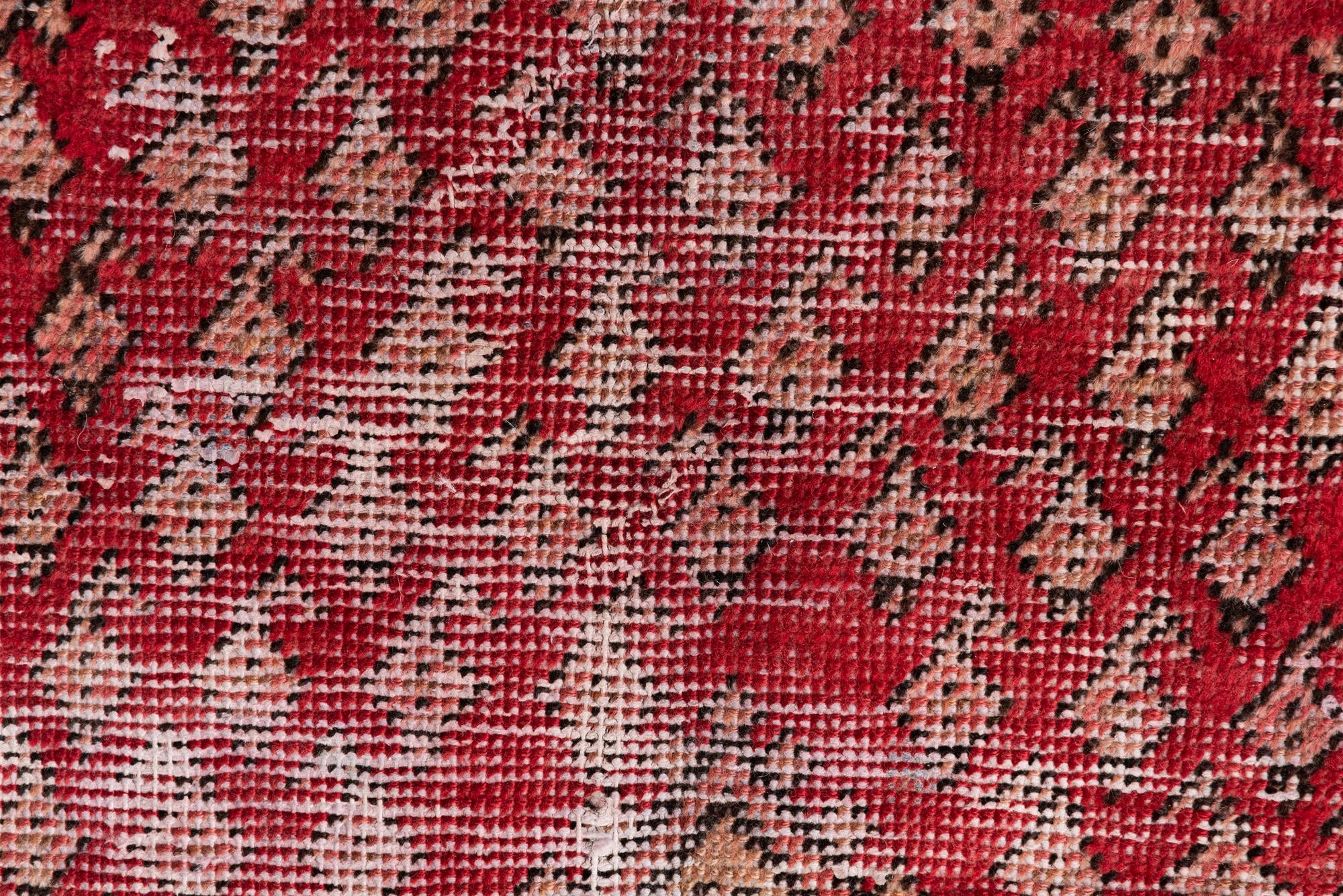 3' 3 x 5' 4 Hand Knotted Ultra Vintage Persian Wool Rug