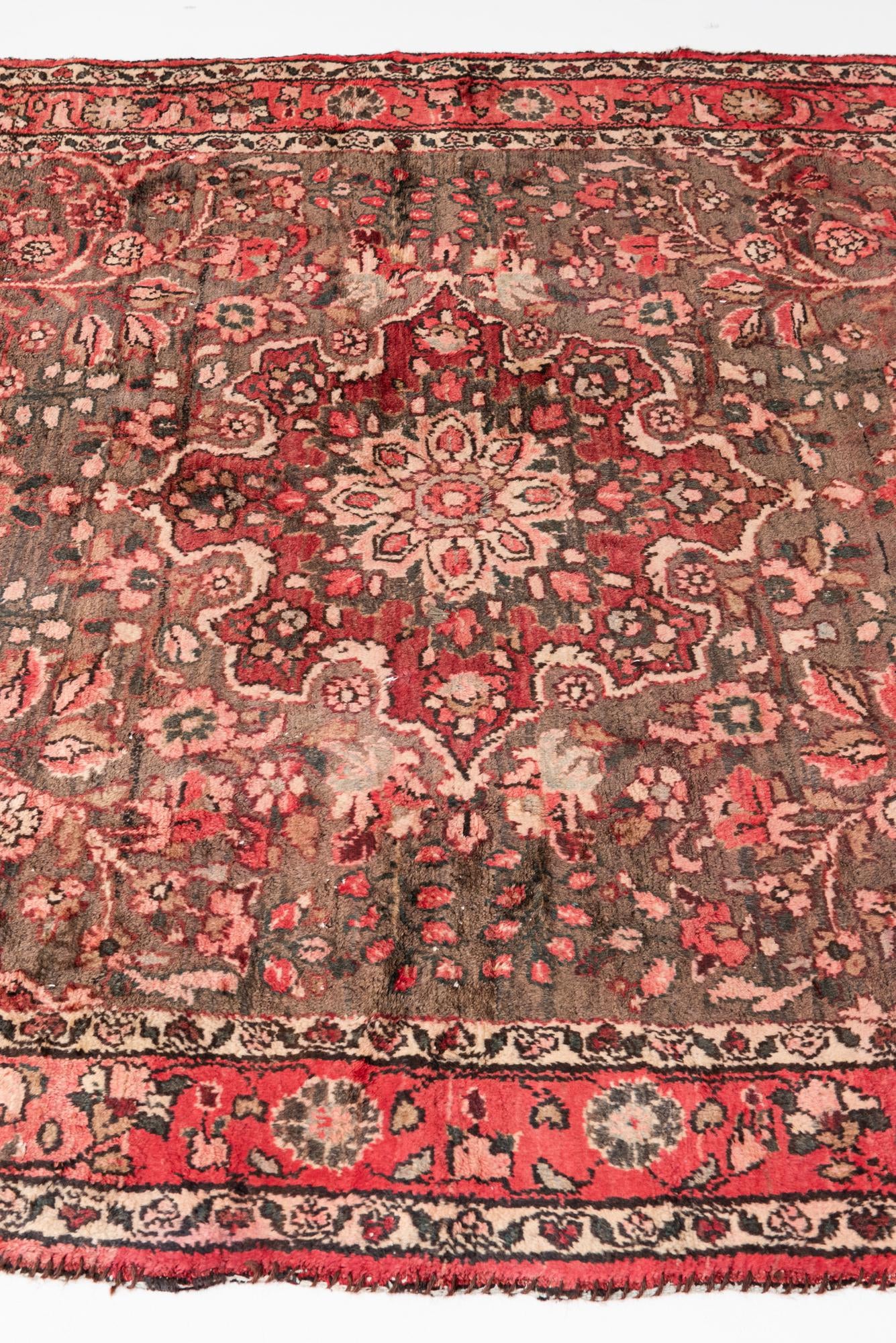 5' 2 x 7' 5 Hand Knotted Ultra Vintage Persian Wool Rug
