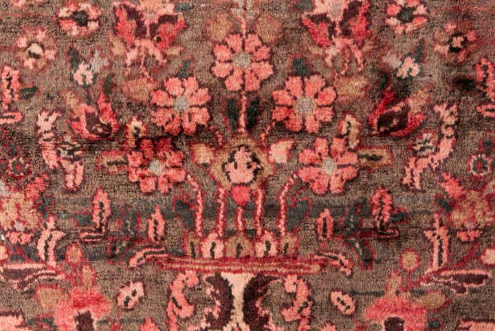 5' 2 x 7' 5 Hand Knotted Ultra Vintage Persian Wool Rug