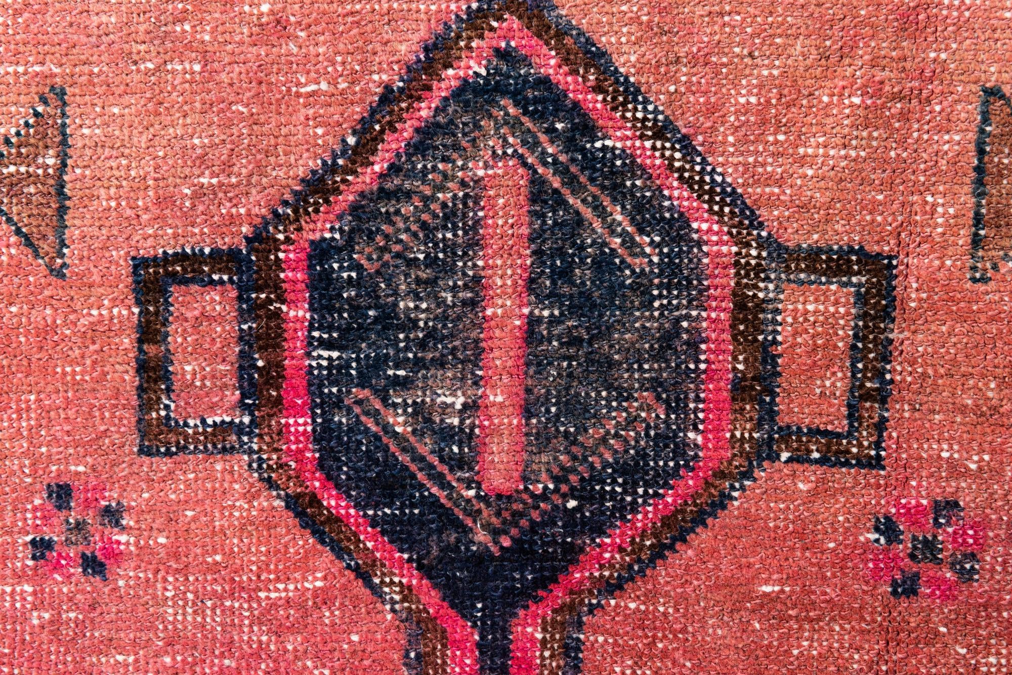 4' 6 x 7' 9 Hand Knotted Ultra Vintage Persian Wool Rug