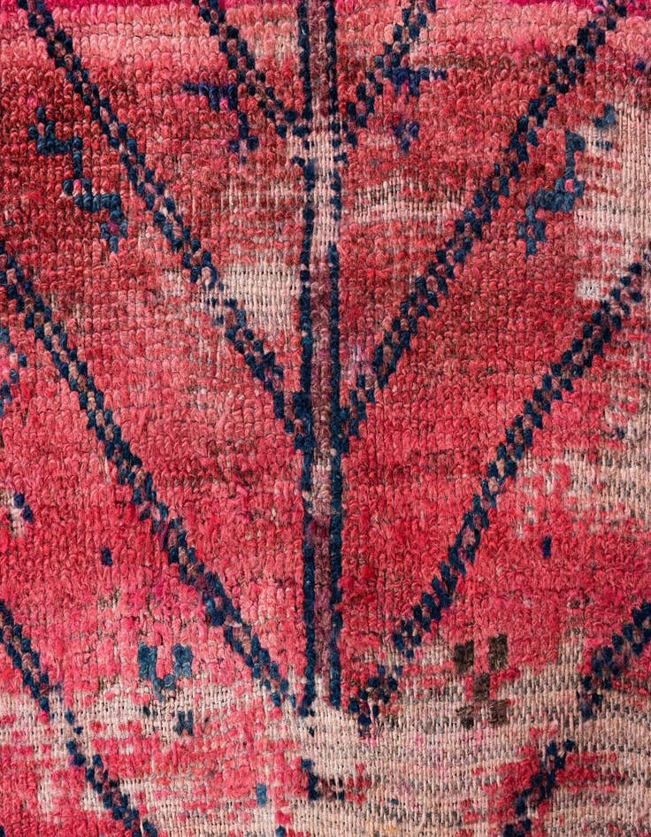 Detail image of 3' 4 x 6' 2  Hand Knotted Ultra Vintage Persian Wool Rug