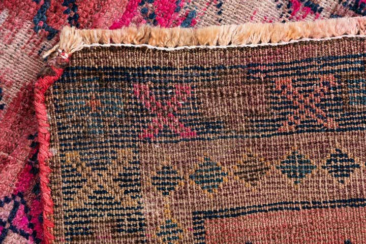 3' 4 x 6' 2 Hand Knotted Ultra Vintage Persian Wool Rug