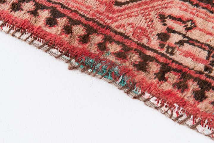 3' 9 x 4' 10 Hand Knotted Ultra Vintage Persian Wool Rug