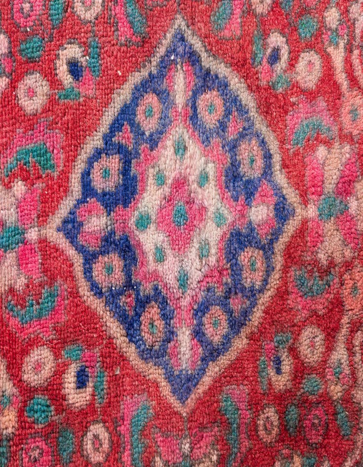 Detail image of 2' 7 x 3' 9  Hand Knotted Ultra Vintage Persian Wool Rug