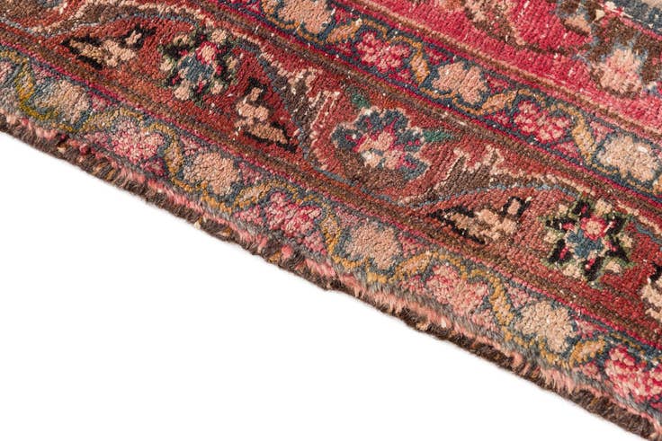 Detail image of 5' 10 x 9' 2 Hand Knotted Ultra Vintage Persian Wool Rug