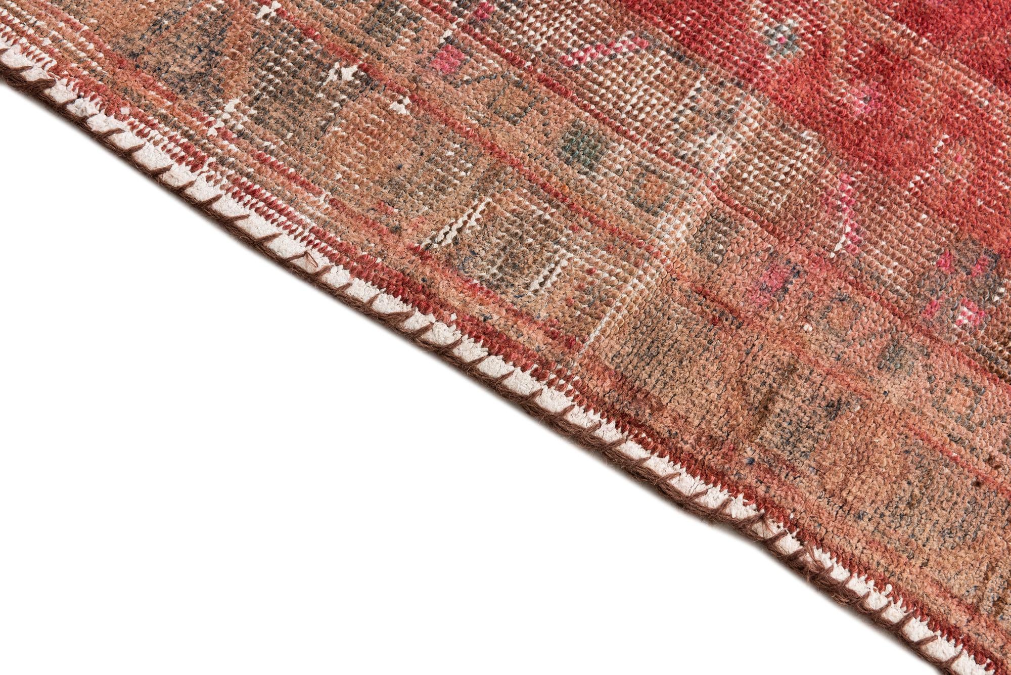 5' 1 x 8' 7 Hand Knotted Ultra Vintage Persian Wool Rug