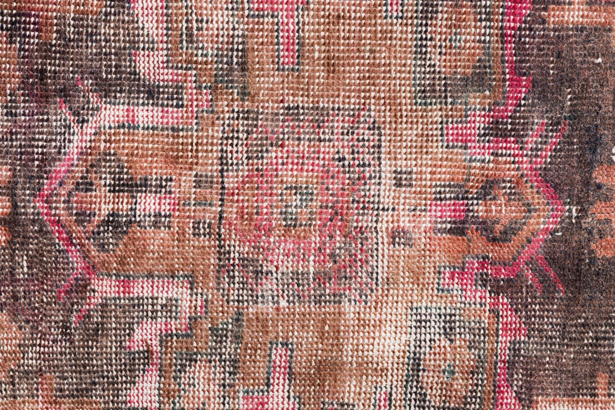 5' 1 x 8' 7 Hand Knotted Ultra Vintage Persian Wool Rug