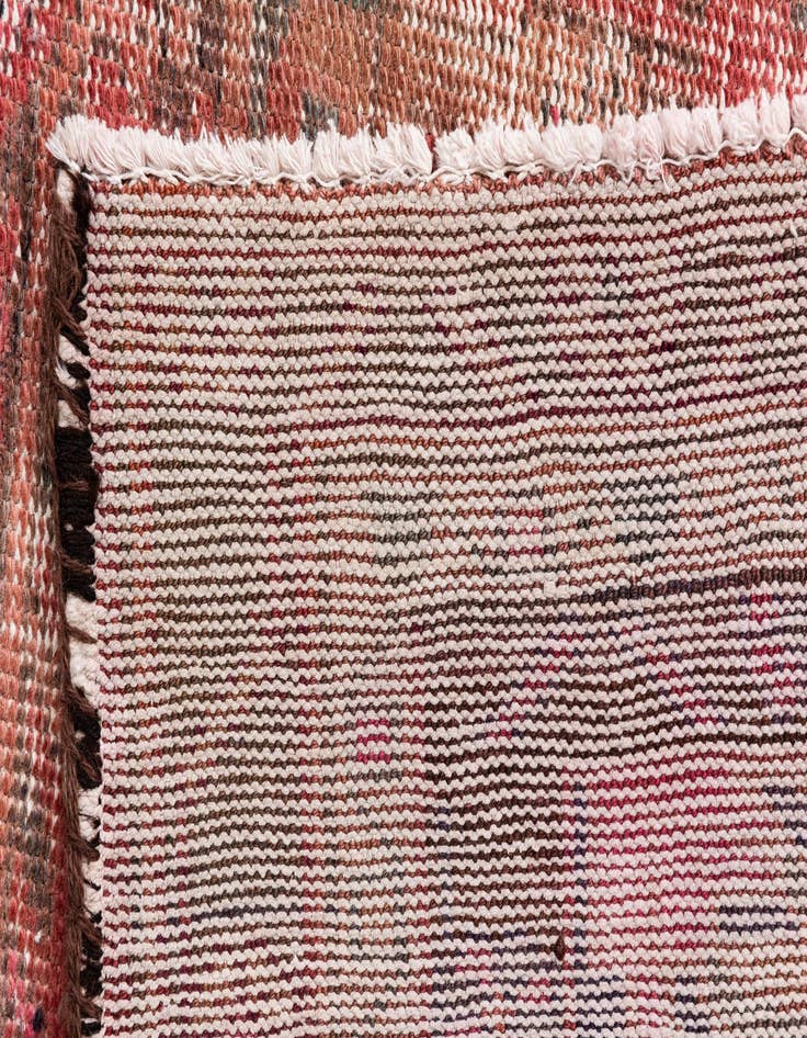 Detail image of 5' 1 x 8' 7  Hand Knotted Ultra Vintage Persian Wool Rug