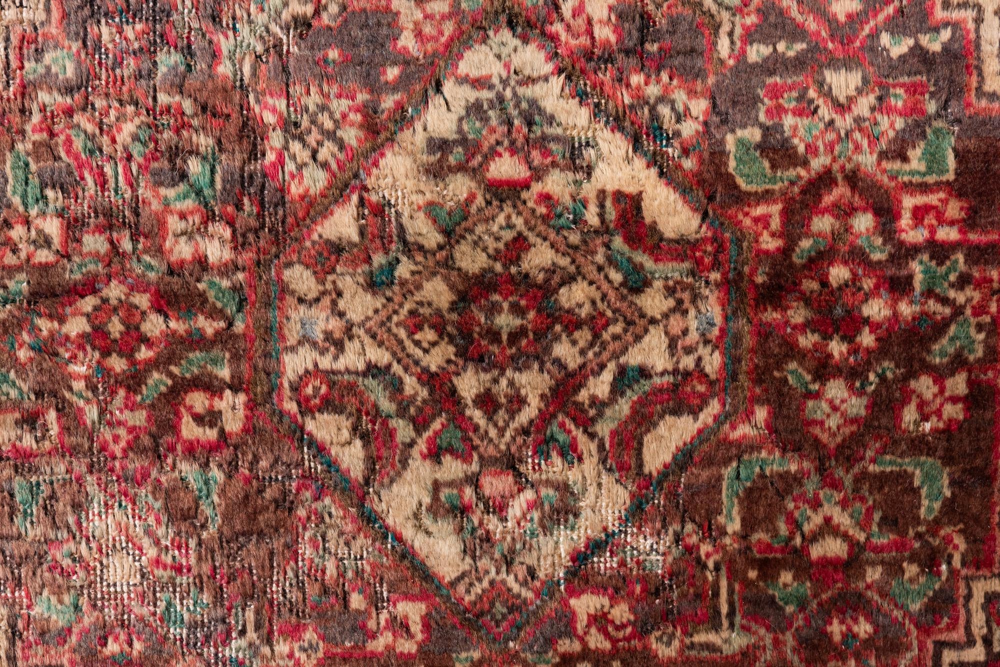 3' 5 x 6' 4 Hand Knotted Ultra Vintage Persian Wool Rug