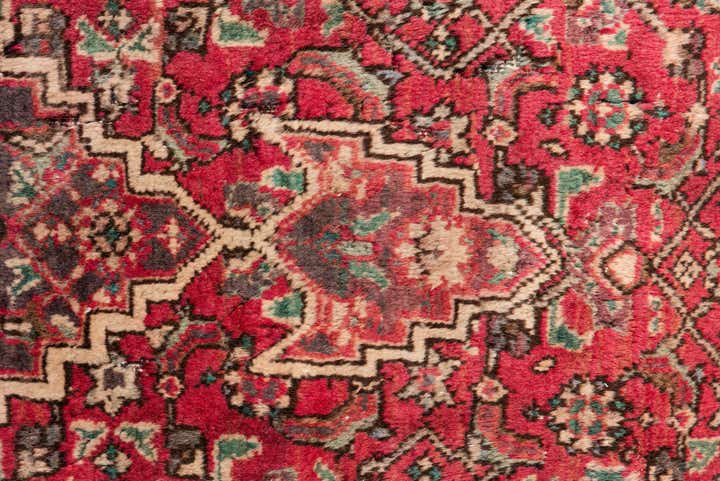 3' 5 x 6' 4 Hand Knotted Ultra Vintage Persian Wool Rug