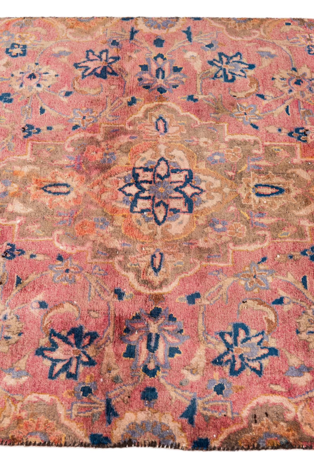 3' 3 x 5' 3 Hand Knotted Ultra Vintage Persian Wool Rug