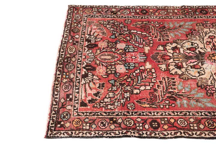 3' 4 x 5' Hand Knotted Ultra Vintage Persian Wool Rug