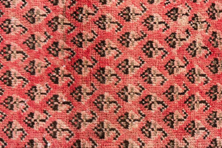 3' 4 x 4' 10 Hand Knotted Ultra Vintage Persian Wool Rug