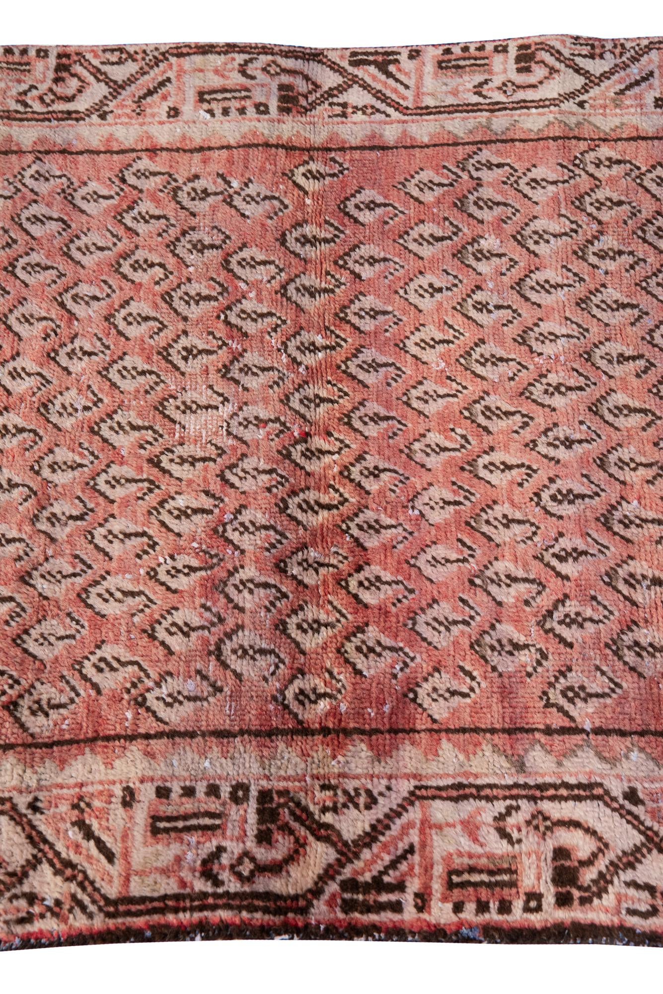 110cm x 140cm anudado a mano Ultra Vintage Alfombra Persa Lana