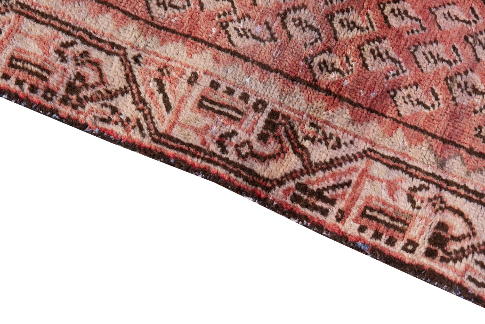 110cm x 140cm anudado a mano Ultra Vintage Alfombra Persa Lana