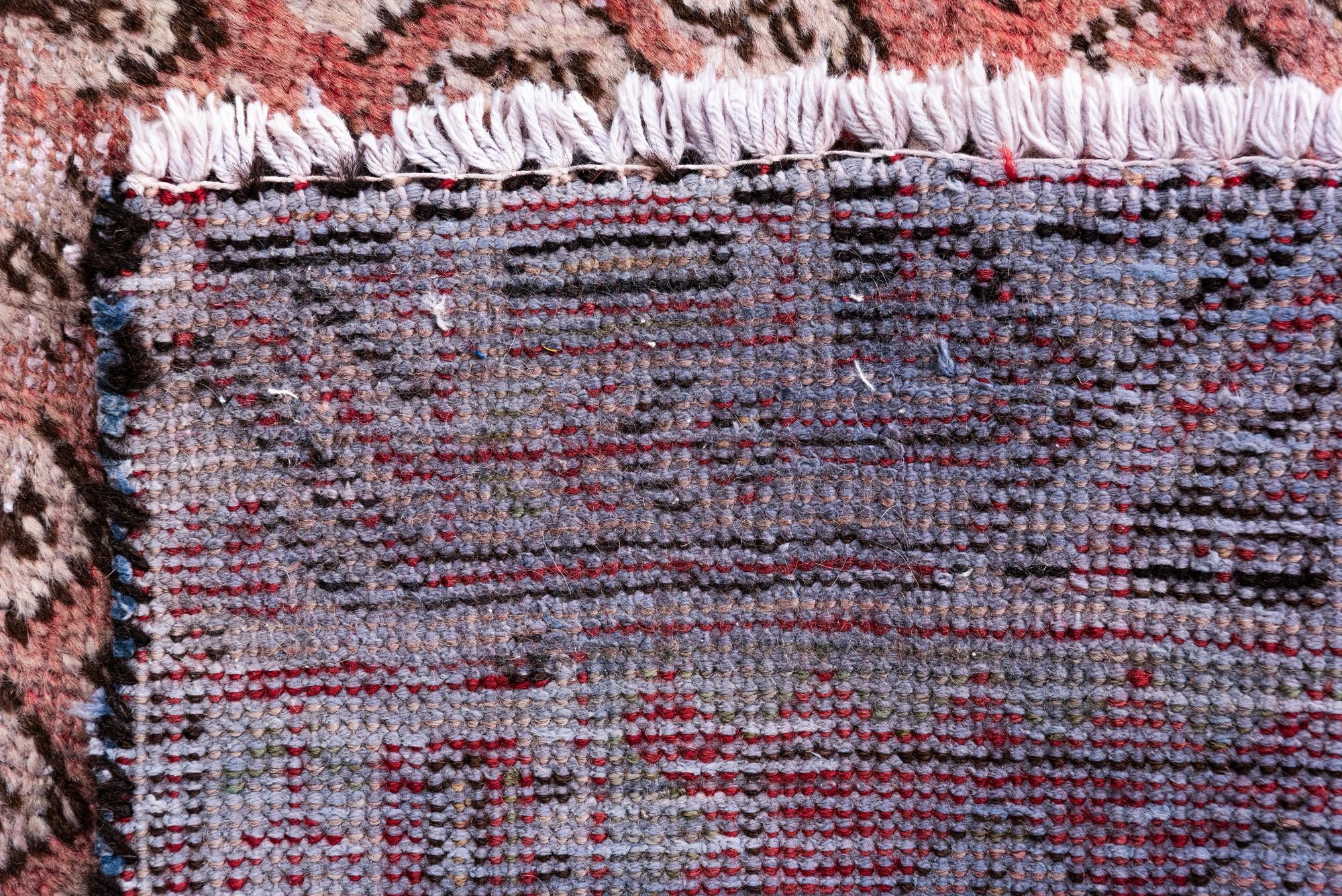 110cm x 140cm anudado a mano Ultra Vintage Alfombra Persa Lana