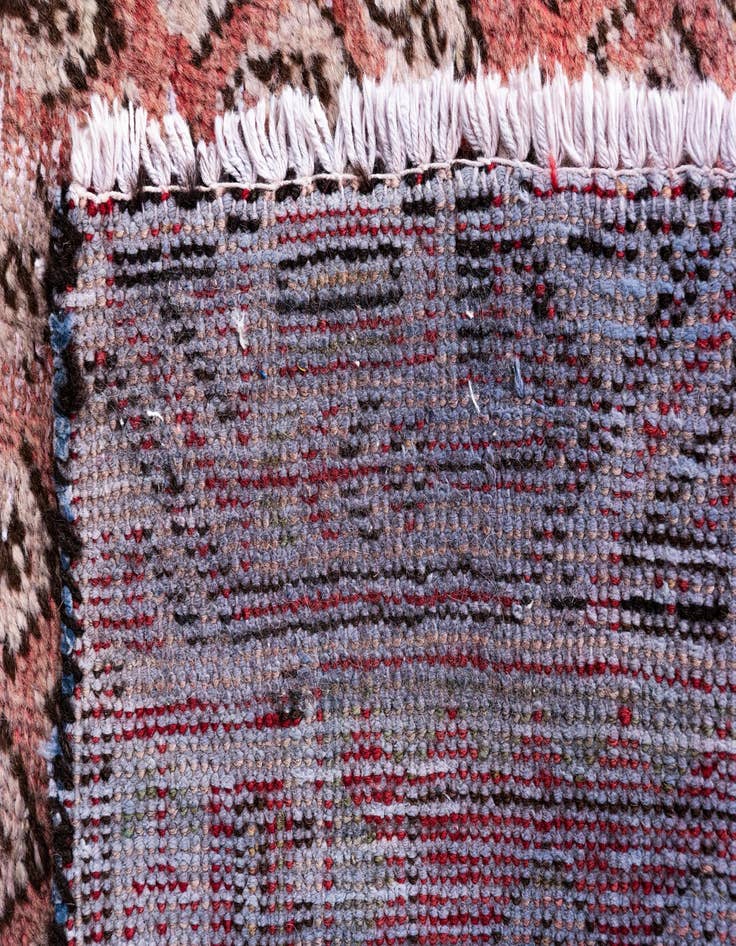 Detail image of 3' 7 x 4' 7  Hand Knotted Ultra Vintage Persian Wool Rug