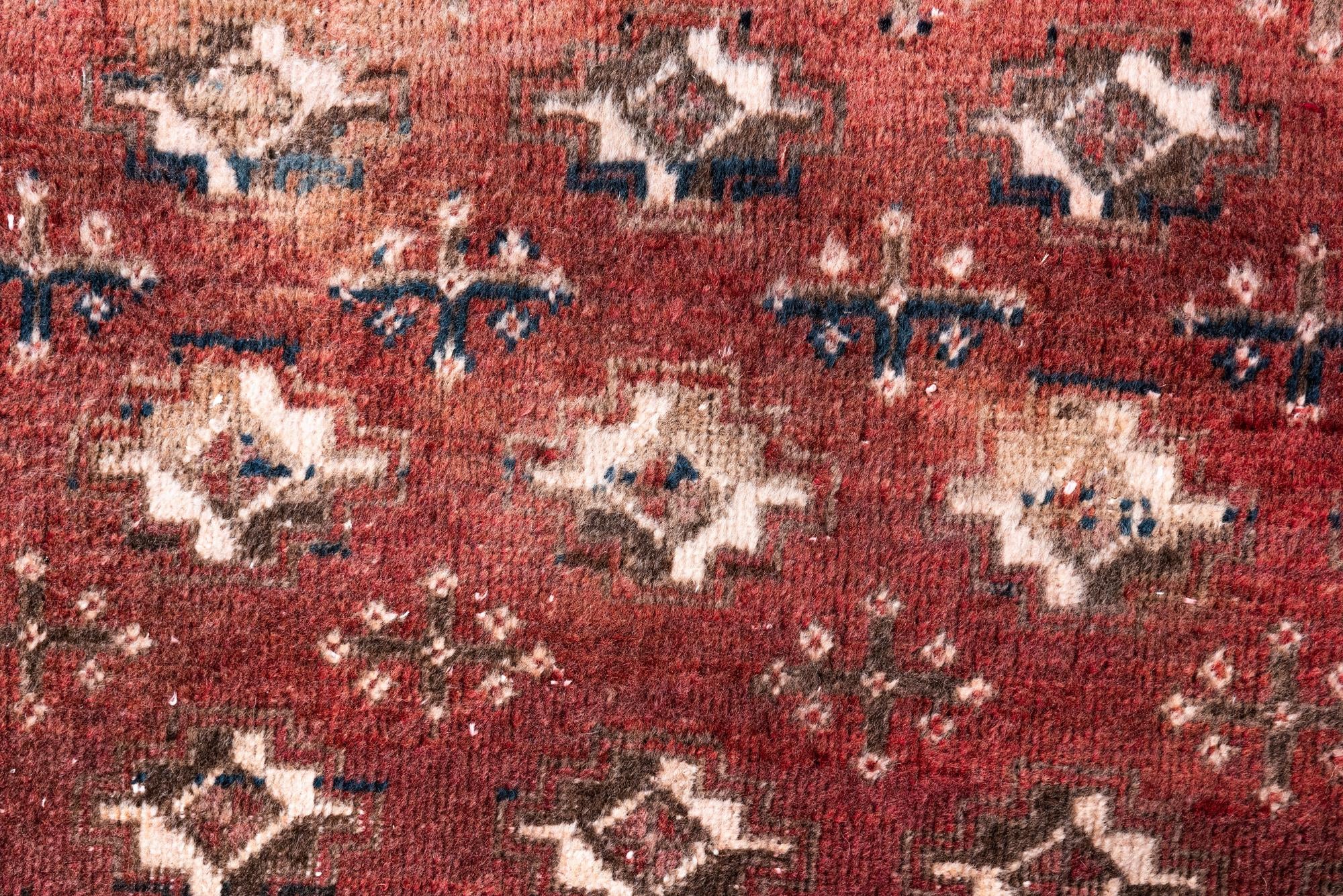 3' 9 x 6' 5 Hand Knotted Ultra Vintage Persian Wool Rug