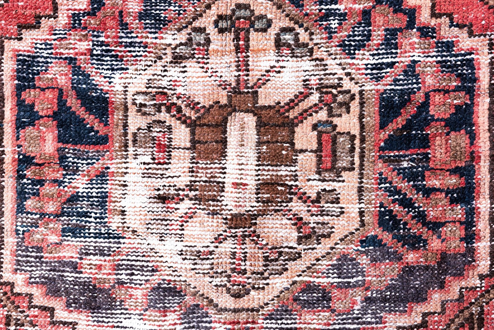 3' 9 x 6' 3 Hand Knotted Ultra Vintage Persian Wool Rug