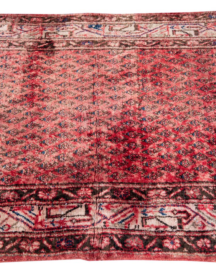 Detail image of 3' 6 x 6' 8  Hand Knotted Ultra Vintage Persian Wool Rug