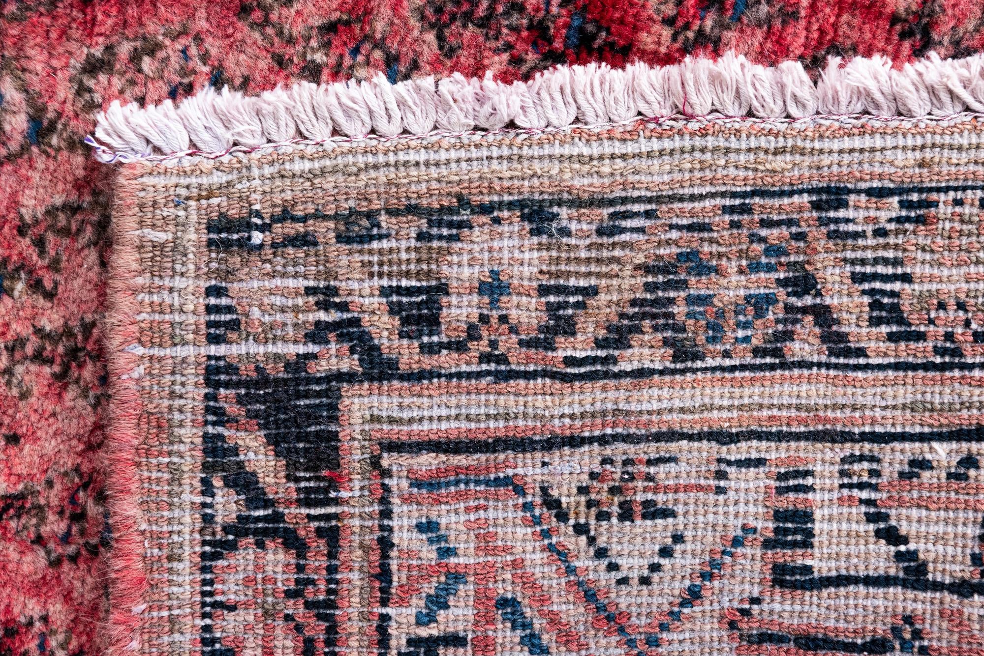 3' 6 x 6' 8 Hand Knotted Ultra Vintage Persian Wool Rug