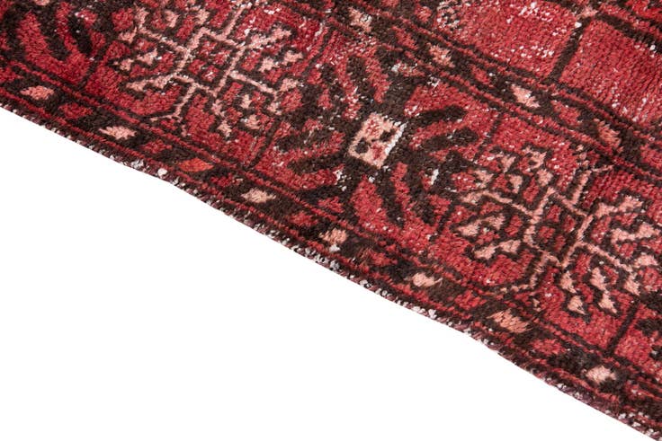Detail image of 4' x 6' 4 Hand Knotted Ultra Vintage Persian Wool Rug